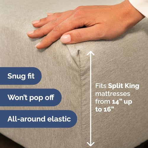 Flex Top Split Head King 4 Piece Sheet Set - Image 5