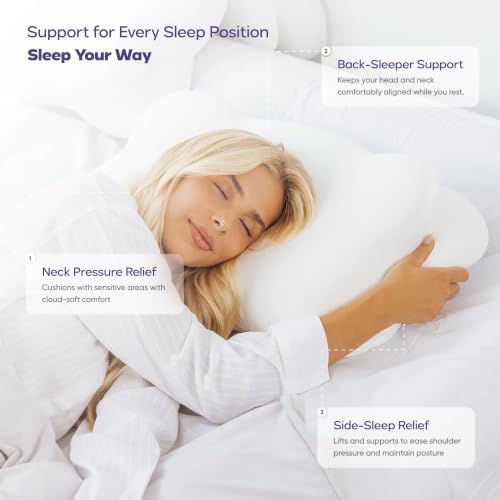 Mellow CloudAlign Memory Foam Pillow - Image 3