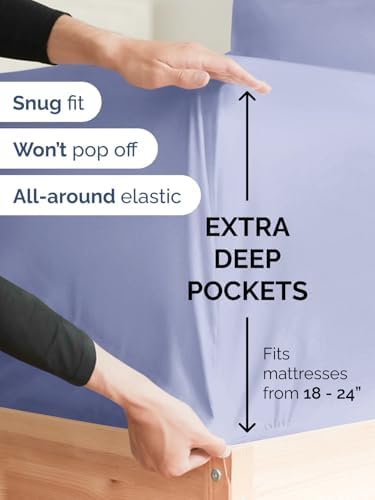 CGK Linens Extra Deep Queen Fitted Sheet - Image 2