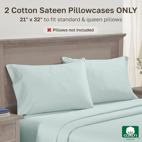 CALIFORNIA DESIGN DEN Luxuriously Soft Hotel Quality 600 Thread Count, 100% - Image 3