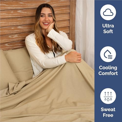 Split King 7 Piece Bed Sheet Set - Image 4
