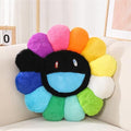 FIONOUT Decorative Flower Pillow, Smile Face Throw Pillow, 15.7 Inch by FIONOUT