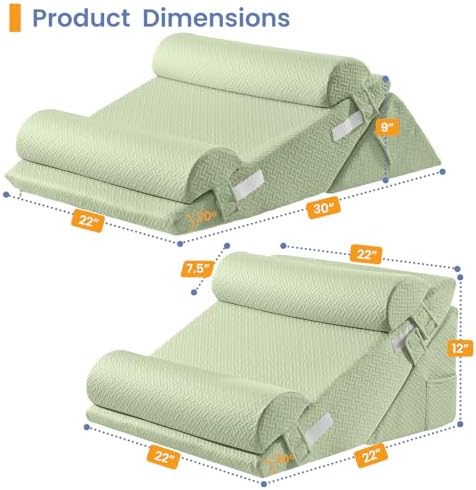 Sasttie Adjustable Wedge Pillow Set - Image 2