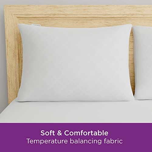AllerEase Premier Zipper Pillow Protector Standard/Queen 2 Pack - Image 5