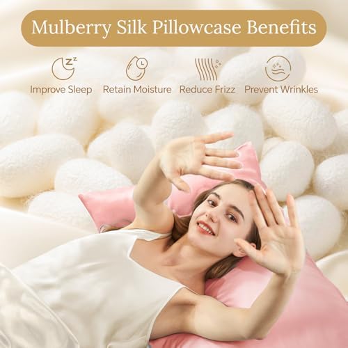 INFIIXSO Mulberry Silk Pillow Cases King Size - Image 2