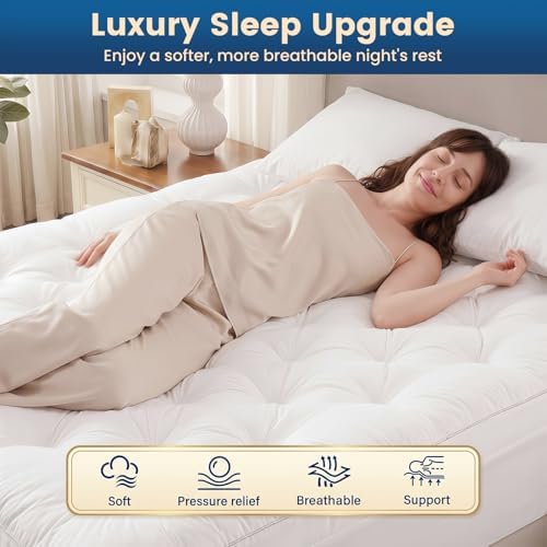 4 Inch Memory Foam Mattress Topper Full Size - Image 5