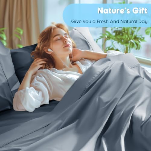 SONORO KATE 1000 Series 100% Egyptian Cotton Sheets, Extra Deep Pocket - Image 5