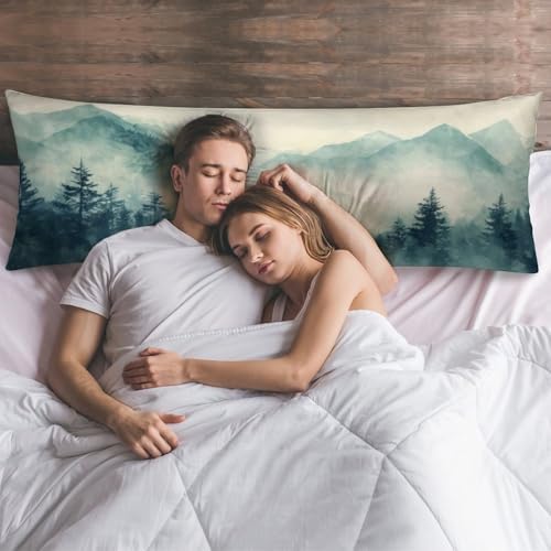 Misty Forest Body Pillow Cover Pillowcase - Image 6