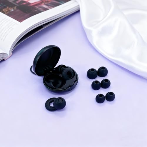 Noise Cancelling Ear Plugs for Sleep, Work & Study – Reusable Silicone Ear - Image 7