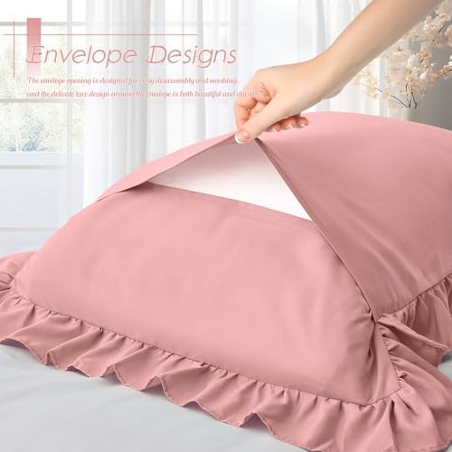 Ruffled Pillow Cases, King 20"x36" - Image 5