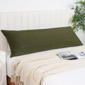 PHF 100% Cotton Waffle Body Pillowcase by PHF