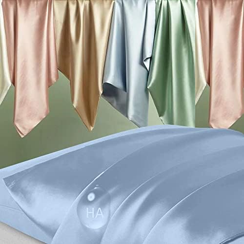 Silk Pillowcase for Hair and Skin, Mulberry Silk Pillow Cases Standard Size - Image 2