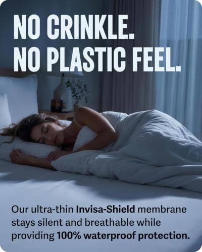 SafeRest Waterproof King Size Mattress Protector - Image 3