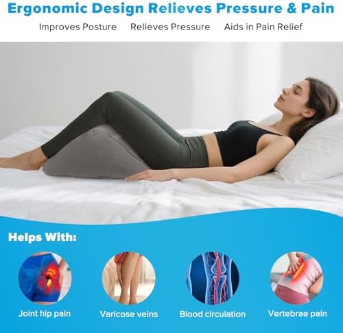 USHMA Inflatable Knee Wedge Pillow - Image 2