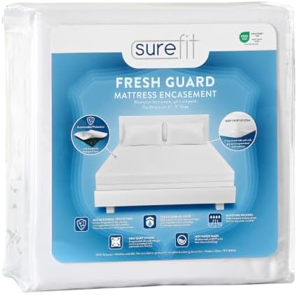 SureFit Full Mattress Encasement Zippered, 100% Waterproof Top Protector by SureFitInc