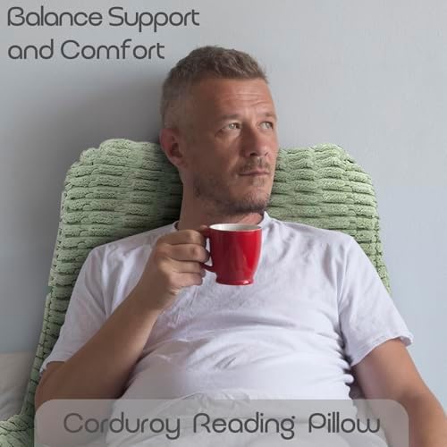 Reading Pillows for Sitting in Bed Adult, Back Rest Pillow for Sitting in Bed - Image 2