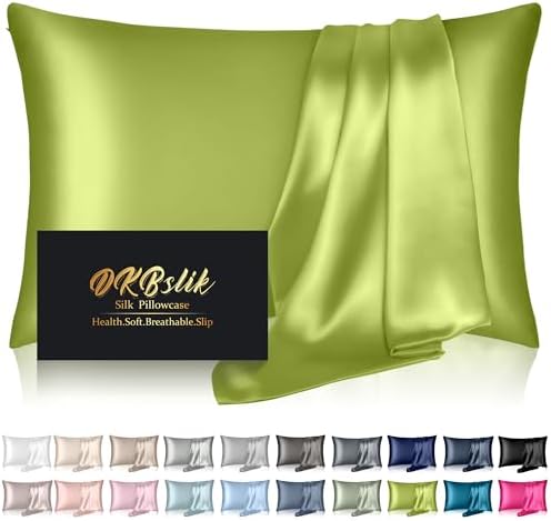 Mulberry Silk Pillow Cases Standard Size, Silk Pillowcase by HOME
