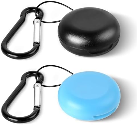 Giantree 2pcs Earplug Cases, Round Potable Ear Plug Holder by Giantree