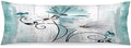 Daisy Flower Body Pillow Cover Foral by TOKILIAR