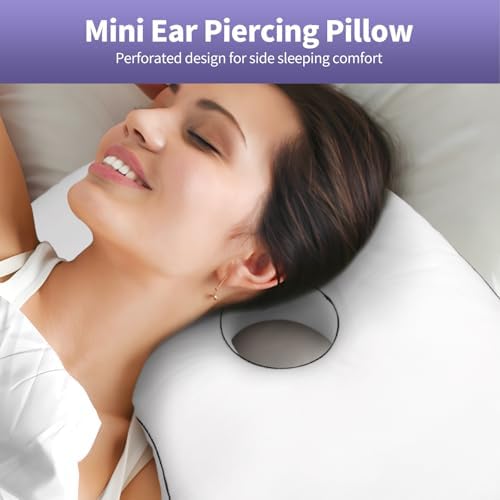 Piercing Pillow for Side Sleepers, 3.5" Hole - Image 3