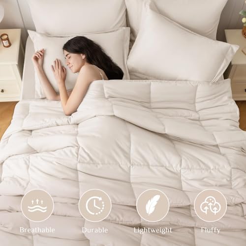 JOLLYVOGUE Oversized Queen Comforter Set, Ultra-Soft Bed in a Bag Oversized - Image 2