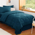 CozyLux Twin XL Comforter Set 68"x88" Lyons Blue by CozyLux