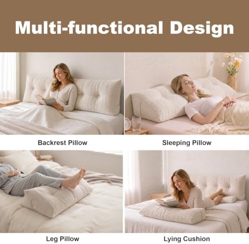 Headboard Pillow King, Triangle Pillows - Image 3