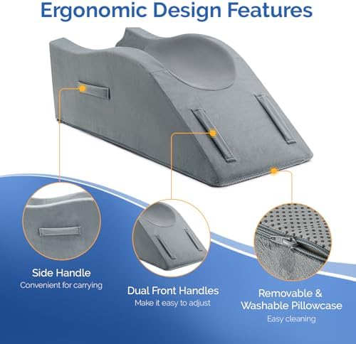 Leg Elevation Pillow for After Surgery, or Rest, Ankle Fixation - Image 4
