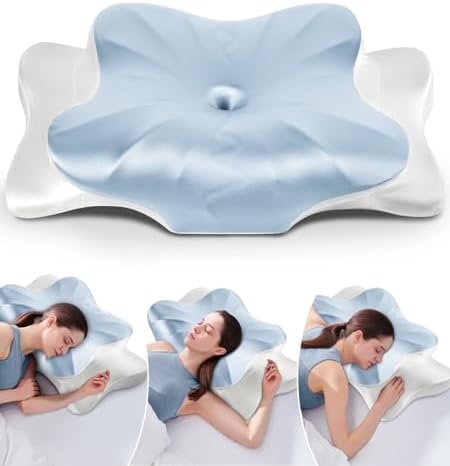 DONAMA Cervical Pillow for Neck and Shoulder Pain Relief, Cooling Contour by DONAMA