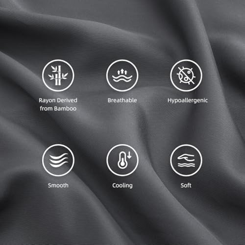 Queen Pillowcases, Cooling Viscose from Bamboo Pillow Covers - Image 5