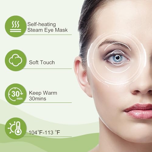 XPCARE 48 Pack Steam Eye Mask Disposable - Image 6