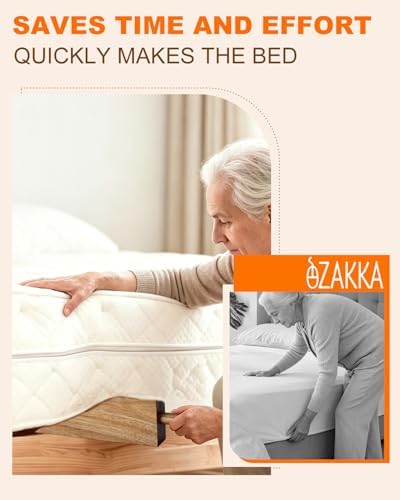 Wood Mattress Lifter Tool for Changing Sheets, 1Wood Thick Mattress Raiser - Image 4
