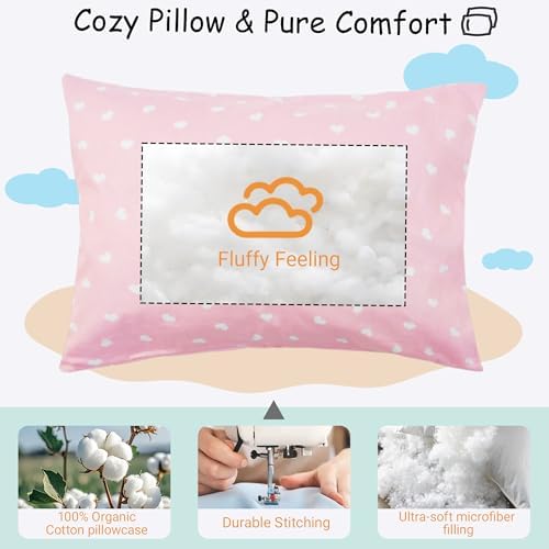 ZPECC Toddler Pillow with Pillowcase - Image 5