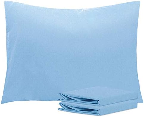 NTBAY Standard Microfiber Pillowcases, 2 Pack, 20 x 26, Sky Blue by NTBAY