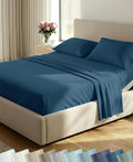 California Design Den Soft 100% Cotton Sateen Split King Sheet Set by CaliforniaDesignDen