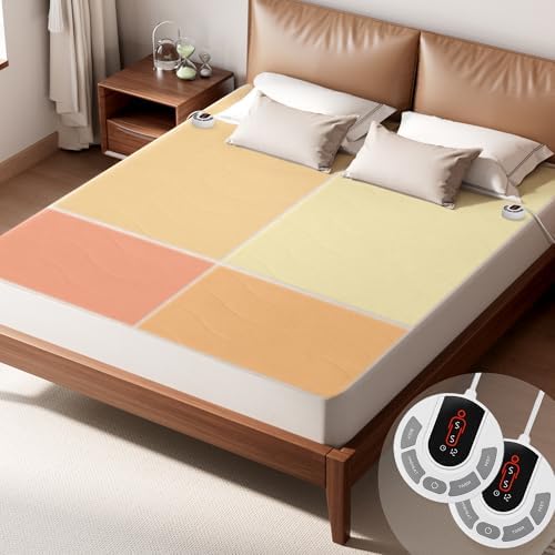 GOTCOZY Heated Mattress Pad Cal King Size-Heated Pad by EASYTOCHOOSEEASYTOLOVE