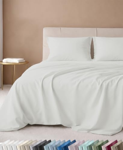 California Design Den 600 Thread Count Twin Size Bed Sheets by CaliforniaDesignDen