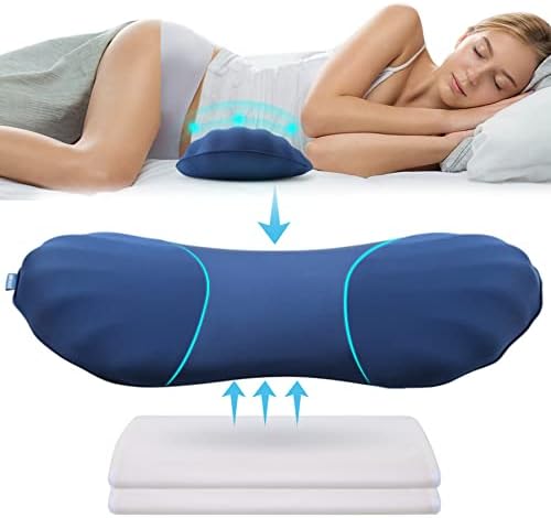 Adjustable Memory Foam Lumbar Support Pillow by RESTCLOUD