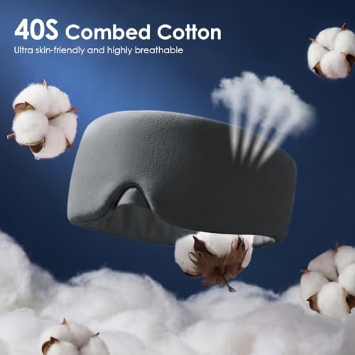 MORLIDEN Sleep Mask for Women Men, Light Blocking Eye Mask - Image 5