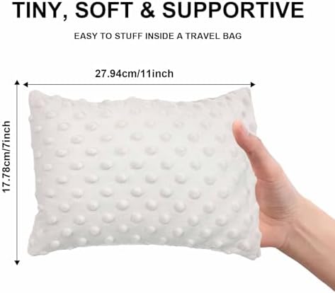 Small Soft Knee Pillow for Side Sleepers - Image 2