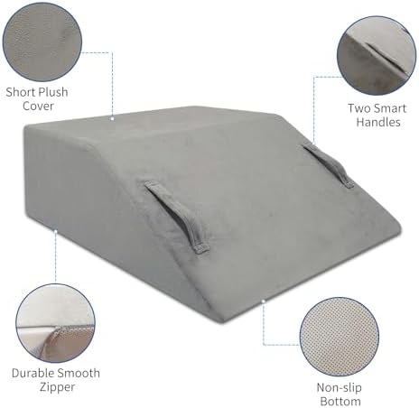 Leg Elevation Pillows for After Surgery, Memory Foam Leg Pillow for Sleeping - Image 6