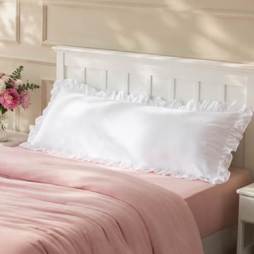 Bedsure Ruffle Body Pillow Cover by BEDSURE