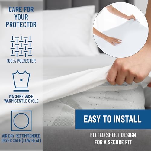 Everlasting Comfort Premium Full Size Mattress Protector - Image 6