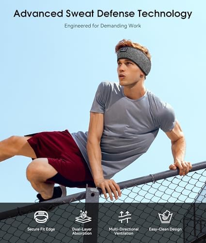 MUSICOZY Bluetooth 5.4 Sleep Headphones Headband Sports Wireless Audio - Image 3