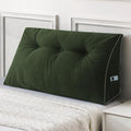 Sasttie Headboard Pillow Twin/Twin XL, Wedge Pillow Headboard, Olive Green by SASTTIE