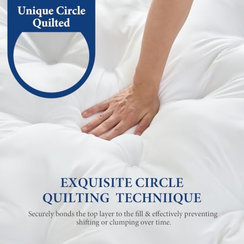 5 Inch Twin Gel Memory Foam Mattress Topper - Image 6