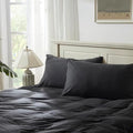 H HOUSEHOLD 100% Jersey Knit Cotton King Size Pillowcases Set of 2, Super Soft by HHOUSEHOLD