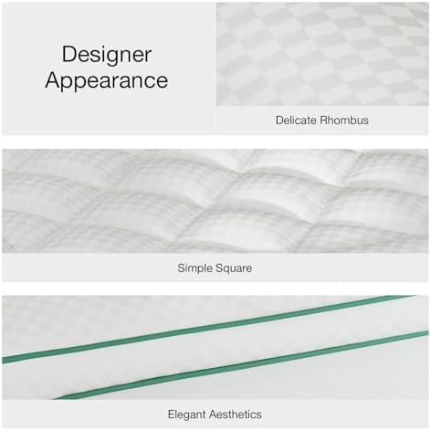 Novilla Queen Mattress Topper, Extra Thick Pillow Top Down Alternative Pad - Image 5