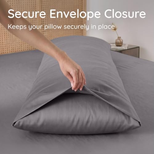 Bambaw 100% Viscose Derived from Bamboo Body Pillow Case 20x54 – Cooling - Image 7