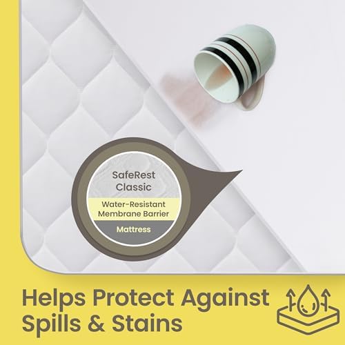 SafeRest Waterproof Mattress Protector Queen Size - Image 2